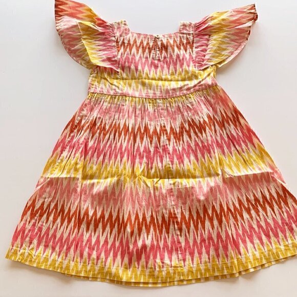 Mini Boden Girl Printed Woven Dress 6-7 Years - Picture 8 of 10